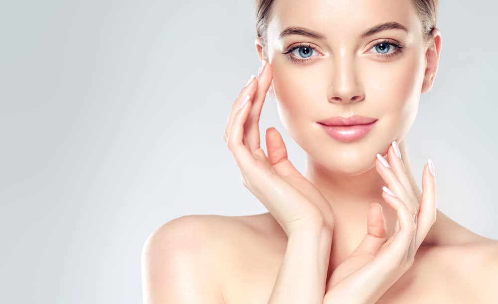 Beautiful,Young,Woman,With,Clean,Fresh,Skin,Look,Away,.girl Laser Skin Rejuvenation Milledgeville GA